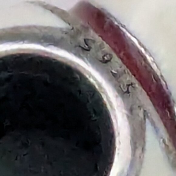 Retired PANDORA 925 ALE Smiling Snowman Enamel Bracelet Charm - Picture 8 of 8